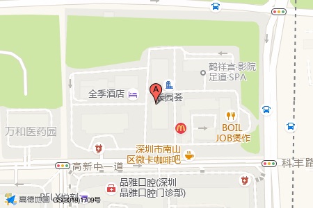 长园新材料港周边交通位置图