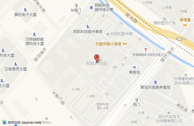 宝新科技园(凯邦城)位置地图