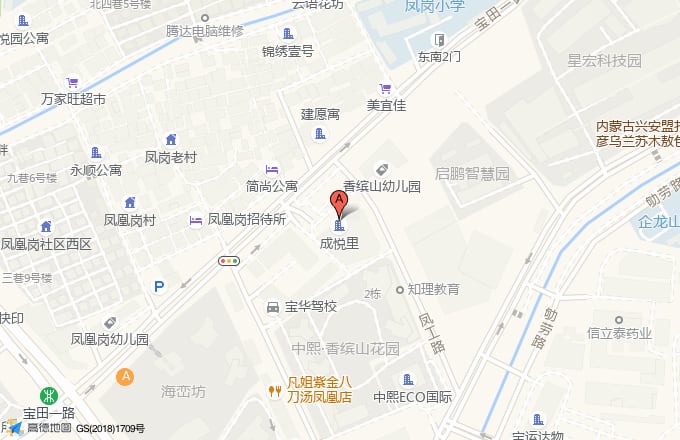 成悦里位置地图