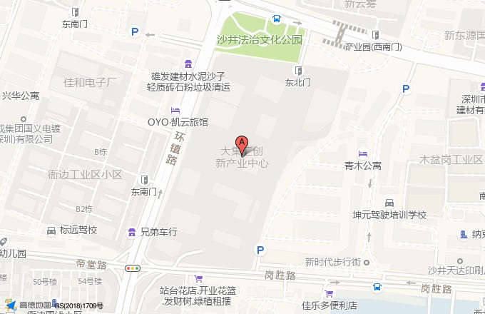 大集汇创新产业中心位置地图