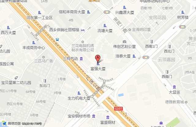 富强大厦位置地图