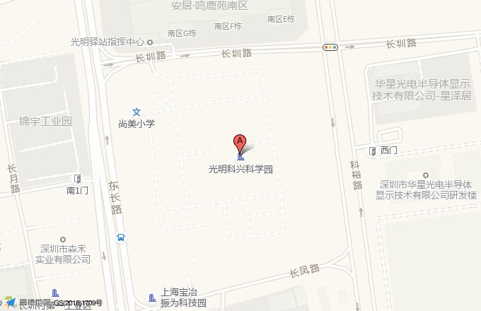 光明科兴科学园位置地图