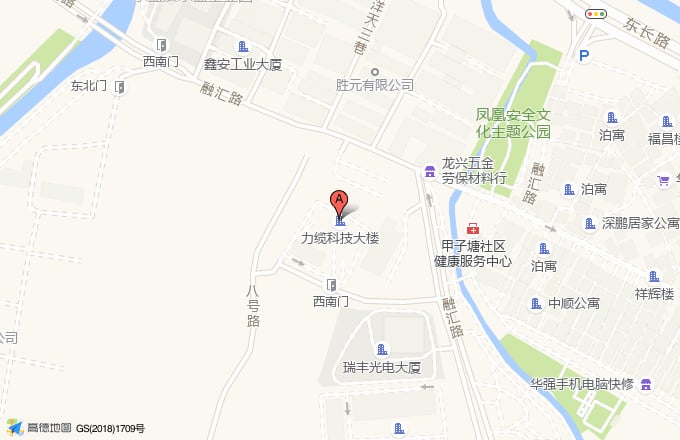 力缆科技大厦位置地图