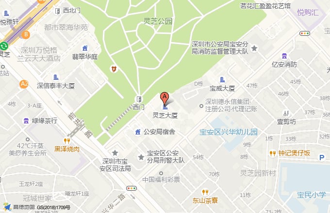 灵芝大厦位置地图