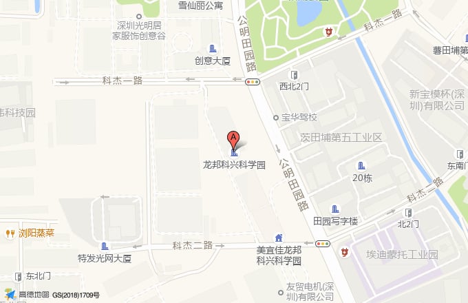 龙邦科兴科学园位置地图