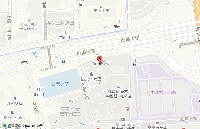 满京华科技创新园位置地图