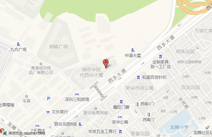 满京华SOHO艺峦位置地图