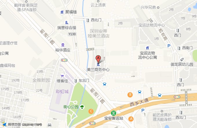 美兰国际商务中心位置地图