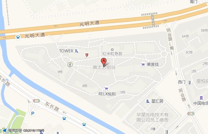 南太云创谷位置地图