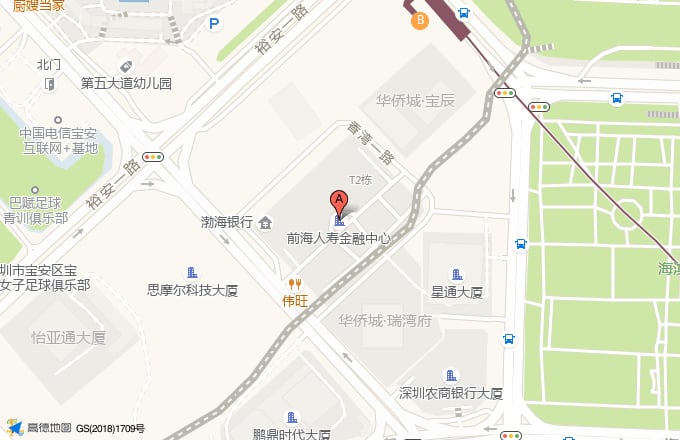 前海人寿金融中心位置地图