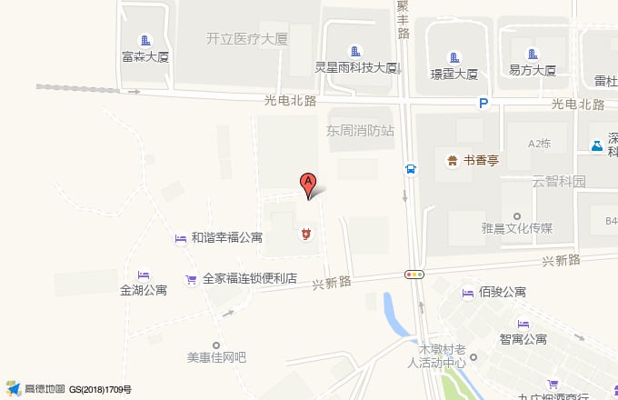 深圳康佳光明科技中心位置地图