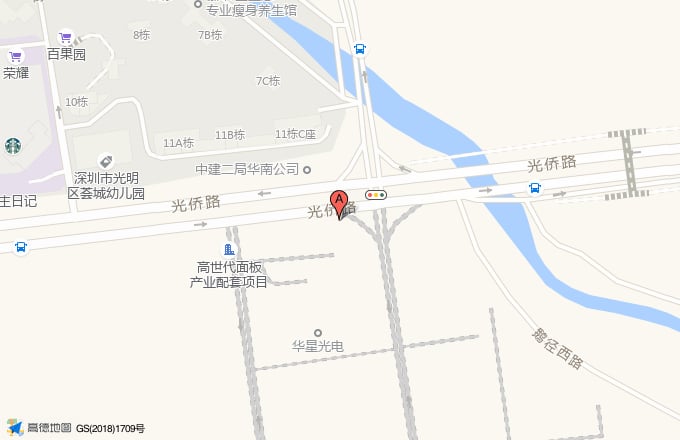 TCL科技星城位置地图