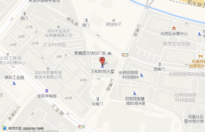 万和科技大厦位置地图