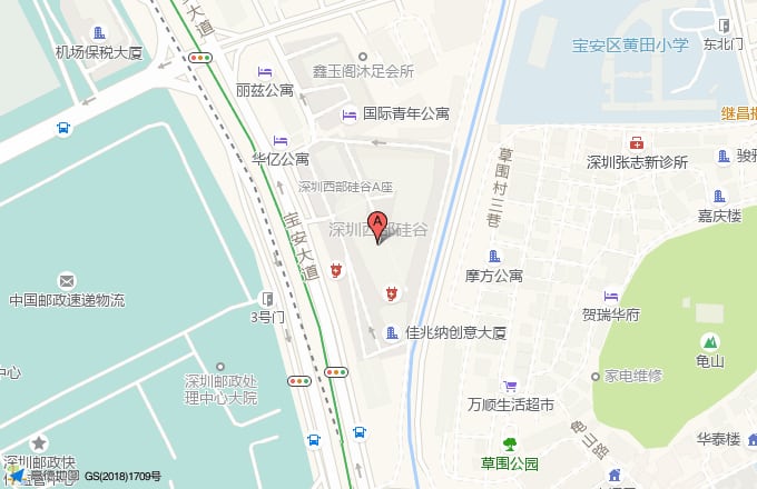西部硅谷位置地图