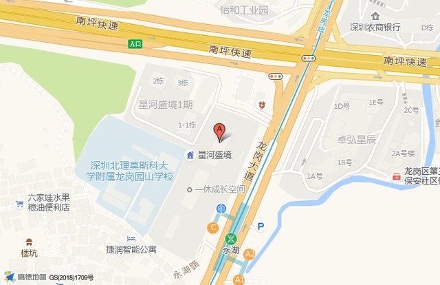 星河盛境都荟大厦位置地图
