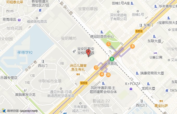玺玥麓坊位置地图