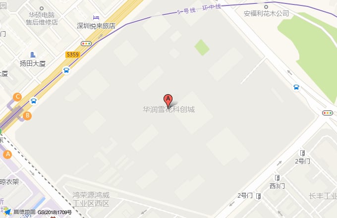 雪花科创城位置地图
