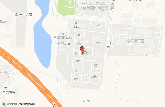 旭生融和谷位置地图