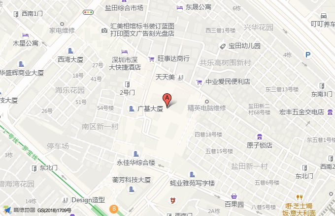 旭生融和中心位置地图
