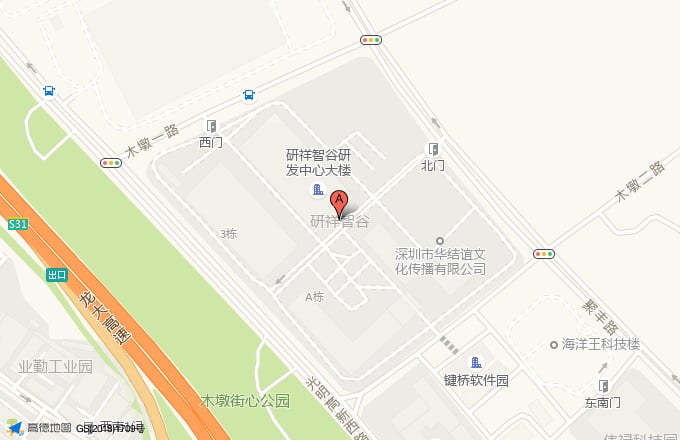 研祥智谷位置地图