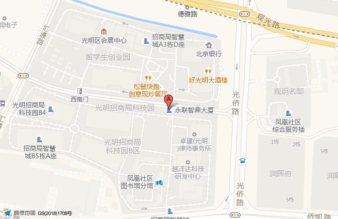 永联智鼎大厦(招商局智慧城)位置地图