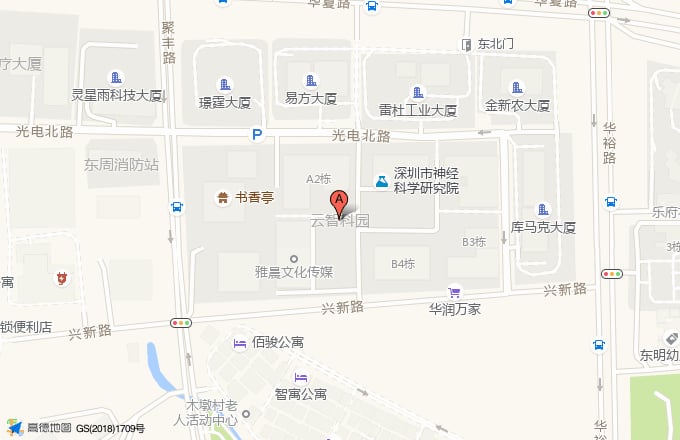 云智科园位置地图