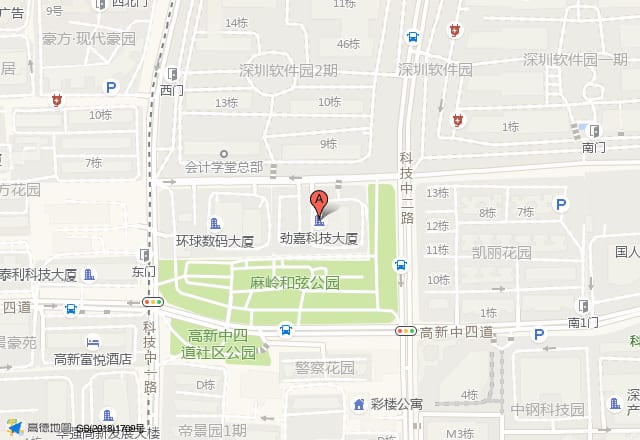劲嘉科技大厦项目位置示意图